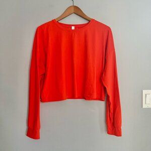 NWOT Lululemon Muscle Love Long Sleeve Autumn Red Size 12